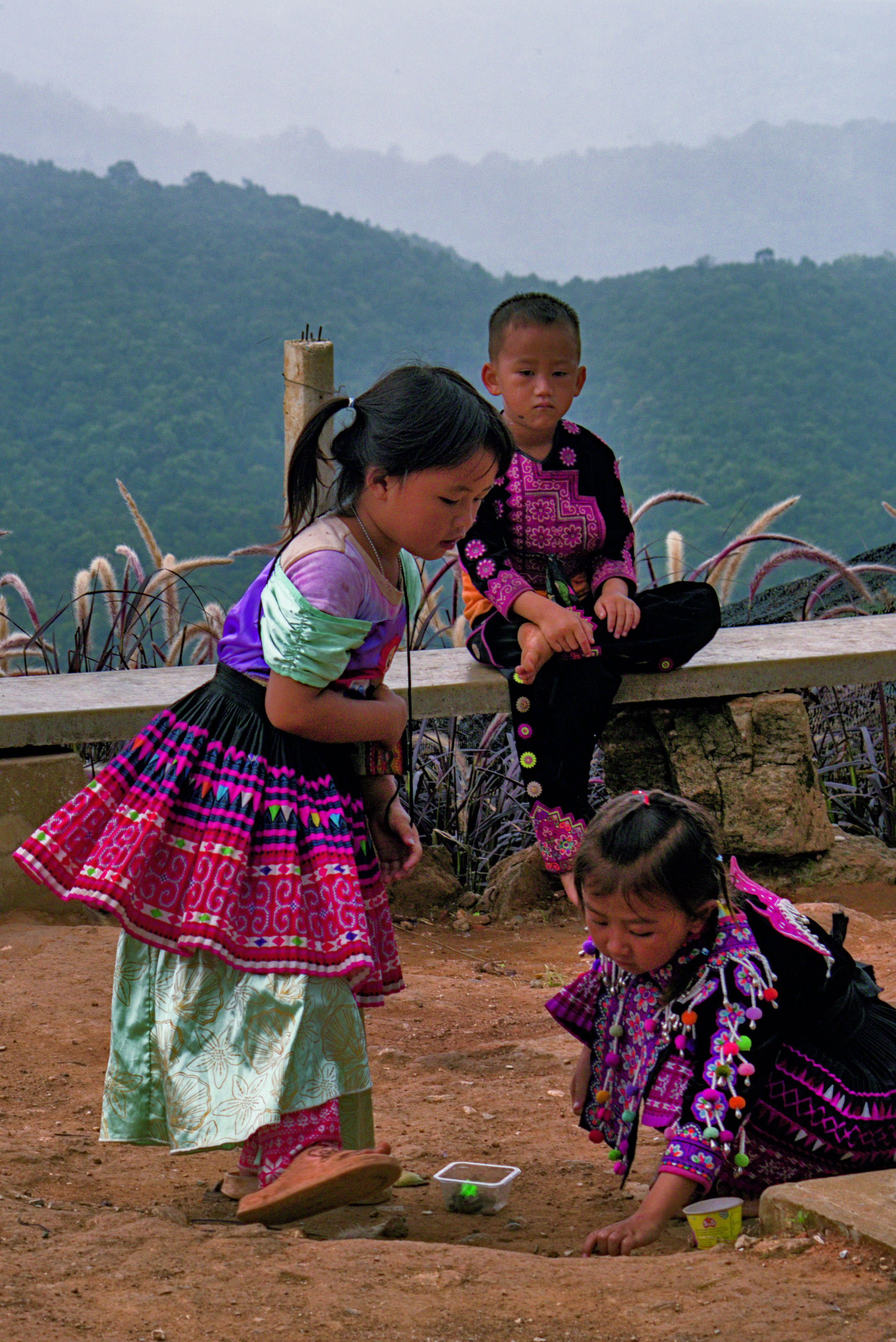Kids Playing Thailand